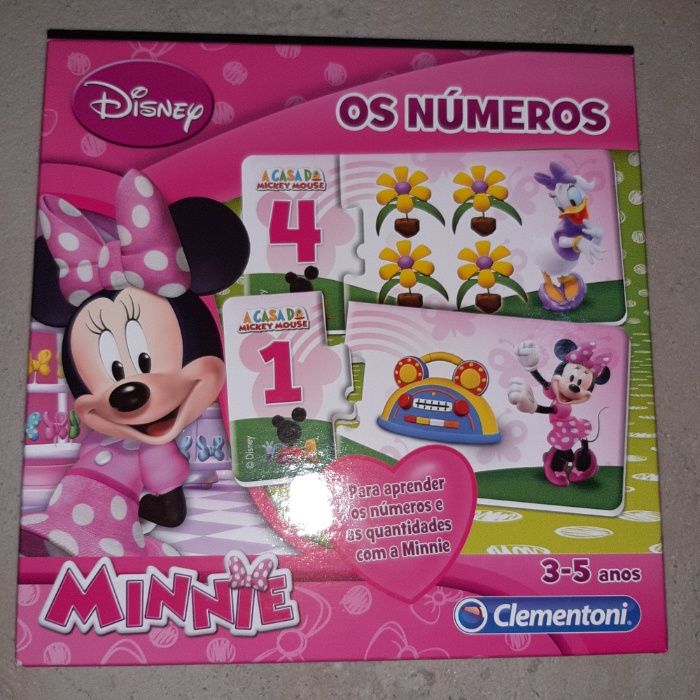 Diversos objetos da Minnie