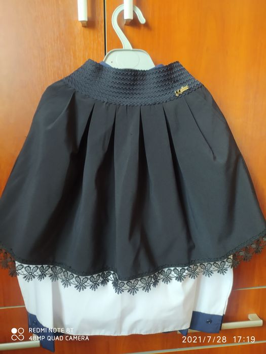 Спіднички темно сині