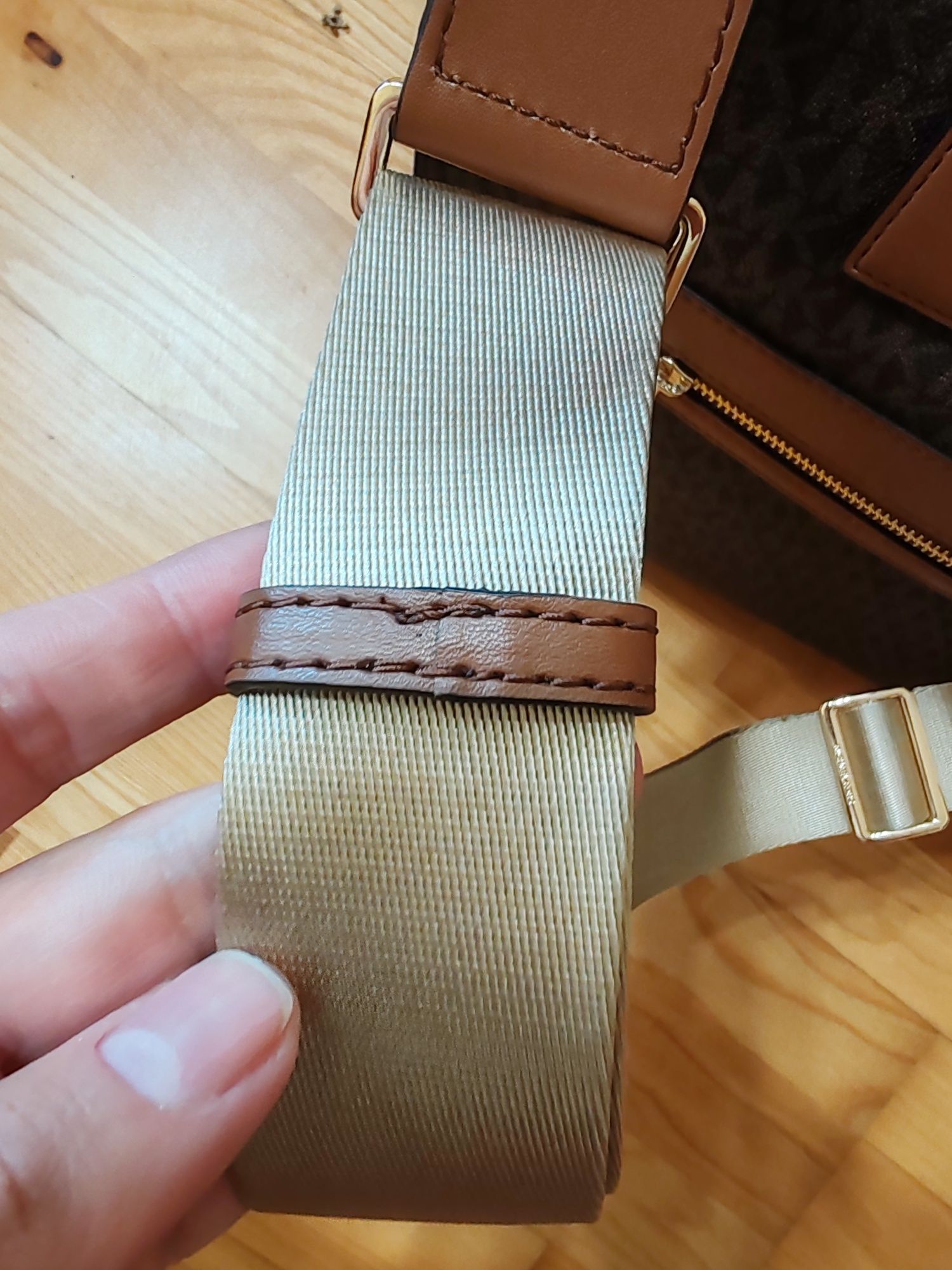 Сумка Michael Kors Kenley Tote Bag Monogram Brown Large