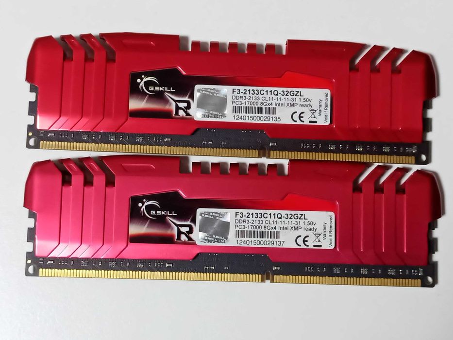 8GB DDR3 2133MHz G.Skill RipJaws. PC3 17000. Ігрова пам'ять