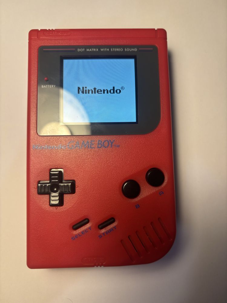 Nintendo GameBoy z ekranem OLED + 5 gier (zestaw)