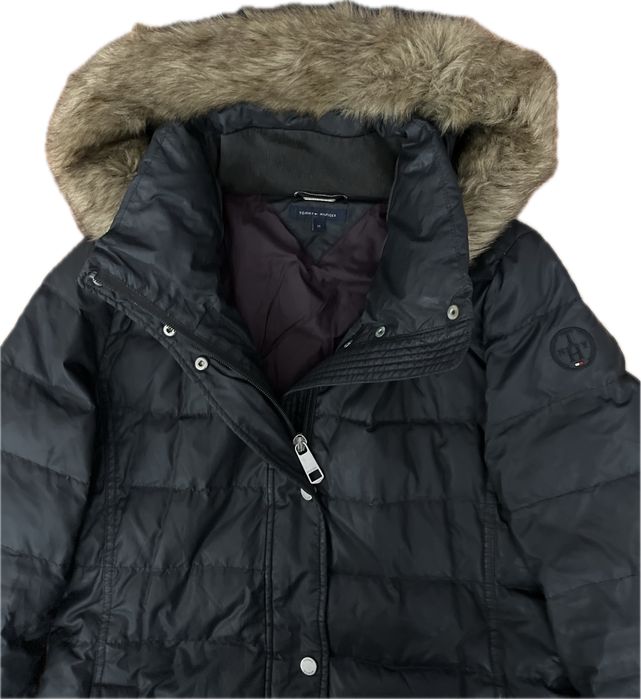 TOMMY HILFIGER kurtka parka puchowa damska M