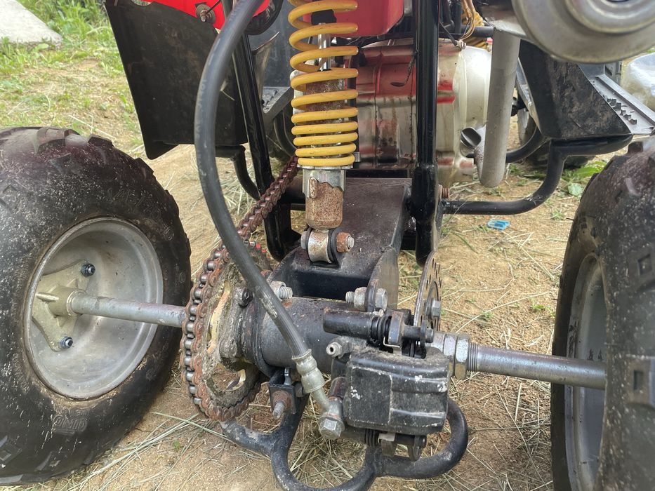 Quad 50cc – uszkodzony – do drobnej naprawy