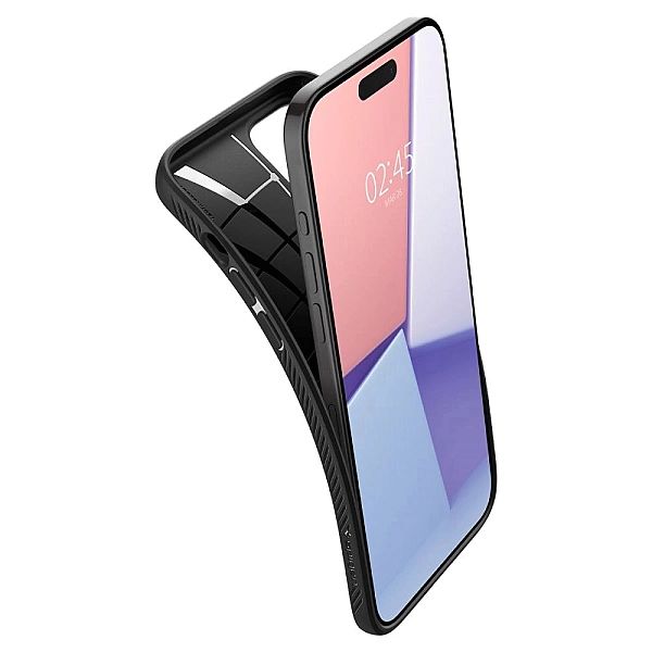 Spigen Liquid Air Iphone 15 Pro Matte Black