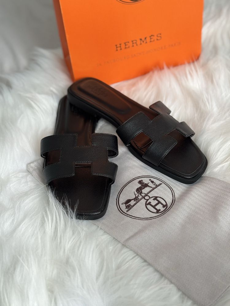 Тапки hermes.