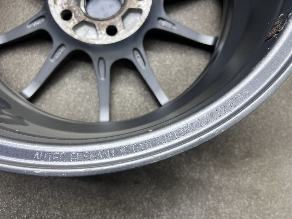 Диски Autec R16 5 112 et48 J7 титни VW golf passat jetta audi sharan