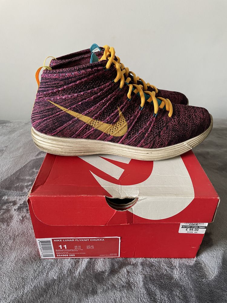 Nike Lunar Fluknit Chukka 45 29cm