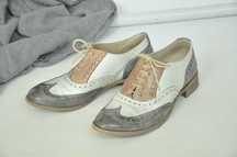 Buty oxfordy skóra Bata rozm. 38