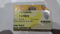 bilhete futebol porto época 2004 consagração campeão