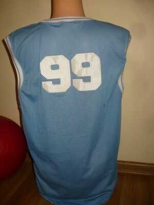 Форма футбольная голубая с белым L XL