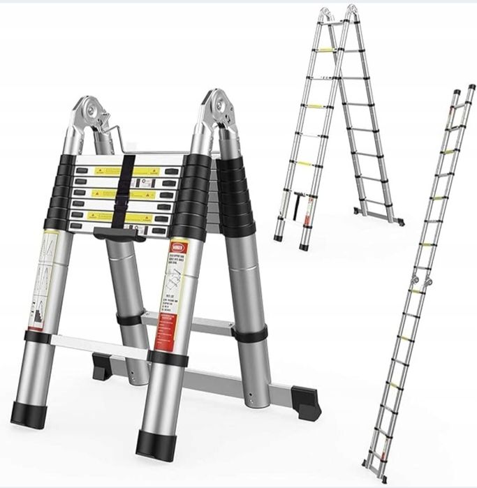 Drabina aluminiowa Boweiti 2.5m/5m