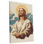 Obraz na płótnie Jezus Chrystus inspiracja dla dzieci młodzieży 70x100