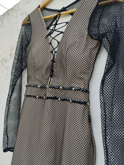 Vestido sexy. Carnaval. Sado- maso.