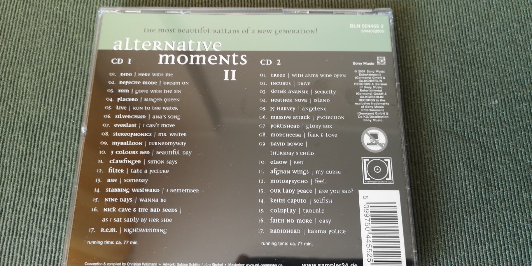 VA - Alternative Moments II. 2 x cd.