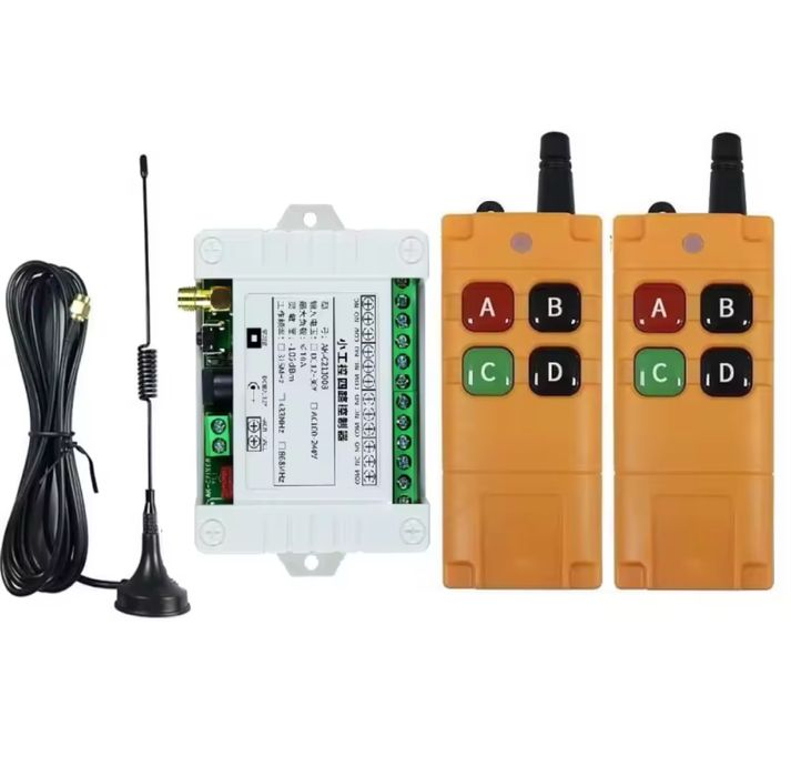 DC 12V 24V 36V 4CH RF беспроводной пульт дистанционного управления