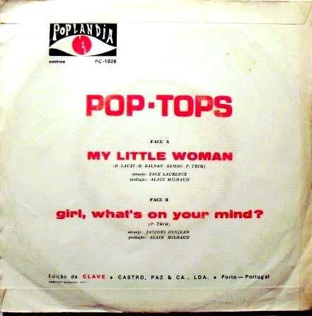 Pop Tops - My little women - 45 Rpm -