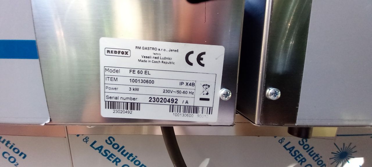 Frytkownica elektryczna 2x8l REDFOX