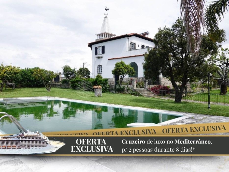 Quinta com sala de eventos e casa secular - Castêlo da Maia.