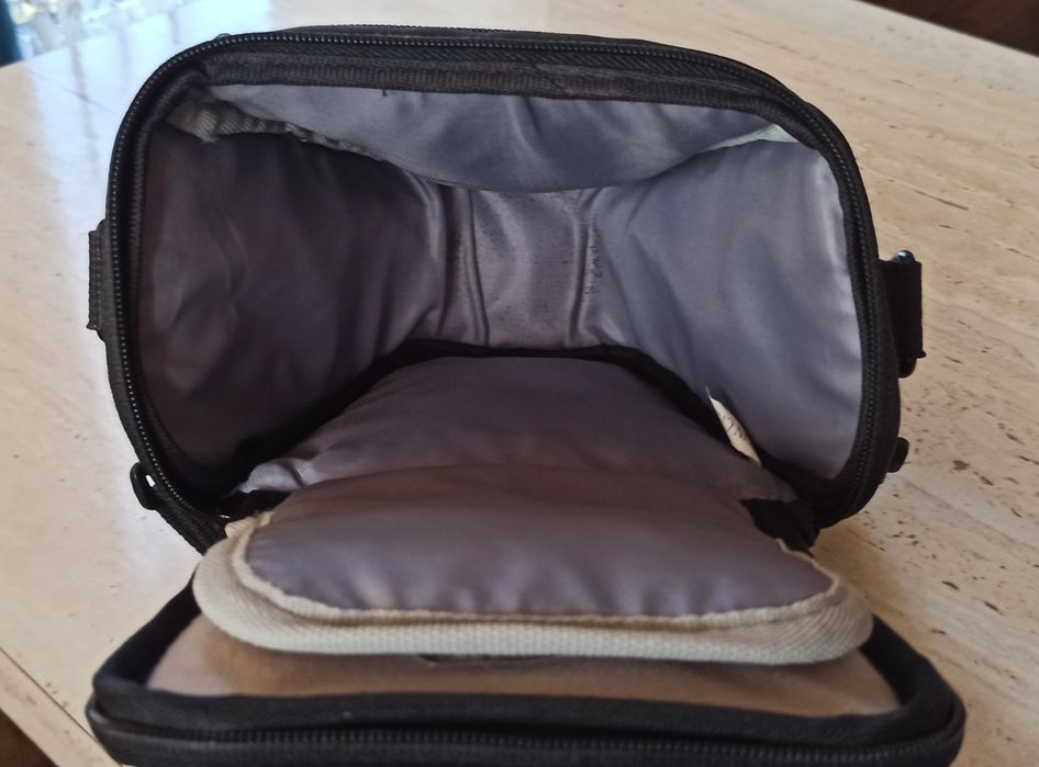 Torba na aparat fotograficzny, lustrzankę z pokrowcem przeciwdeszczowy