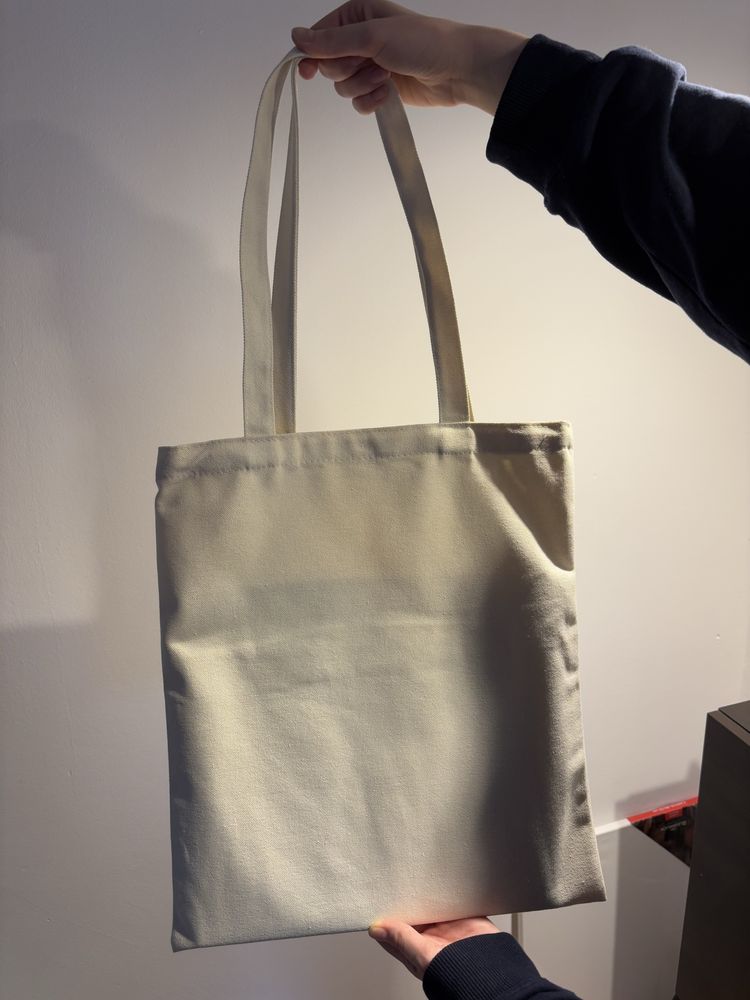 Biała torba na zakupy, shopper bag