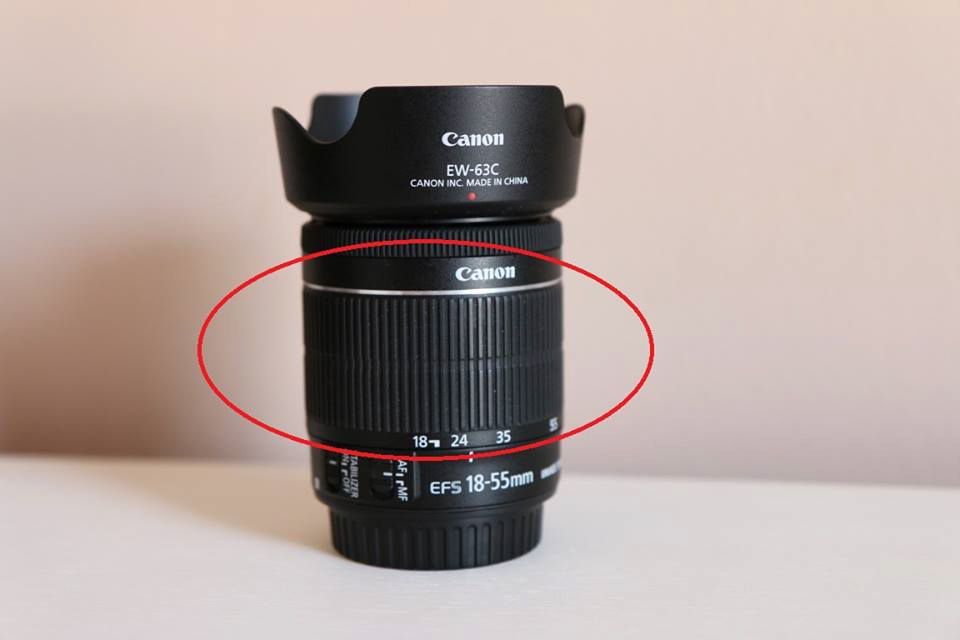 Anel borracha Zoom ou foco grip lentes Canon Nikon Sigma Tamron