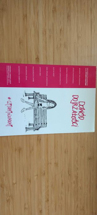 Dowód dojrzałości- powieść w odcinkach