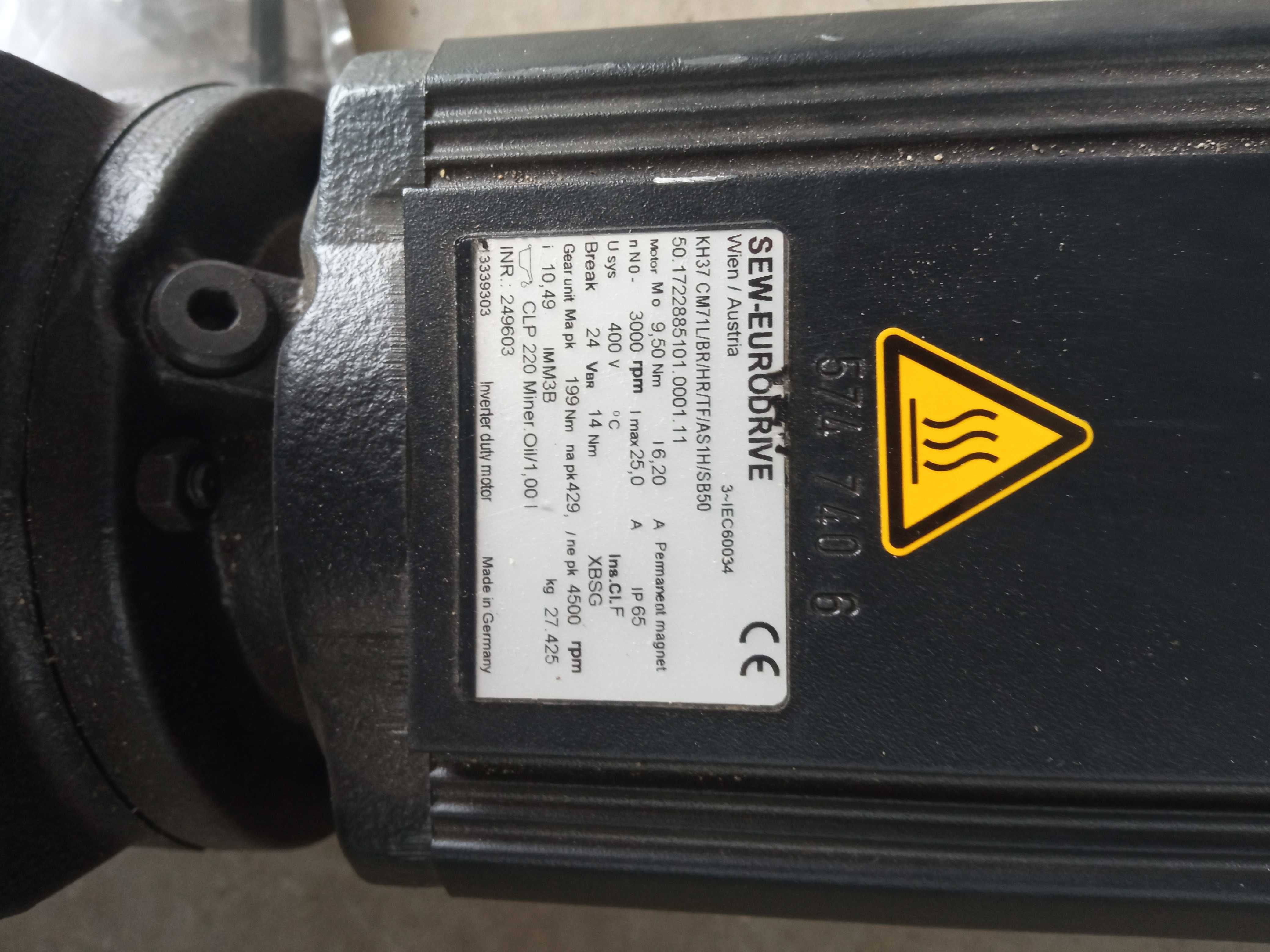 Serwomotor Motoreduktor SEW Eurodrive KH 37