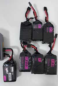 CNHL LiPo батарея акумулятори 1300mAh 22.2V 100C 6S XT60 Plug