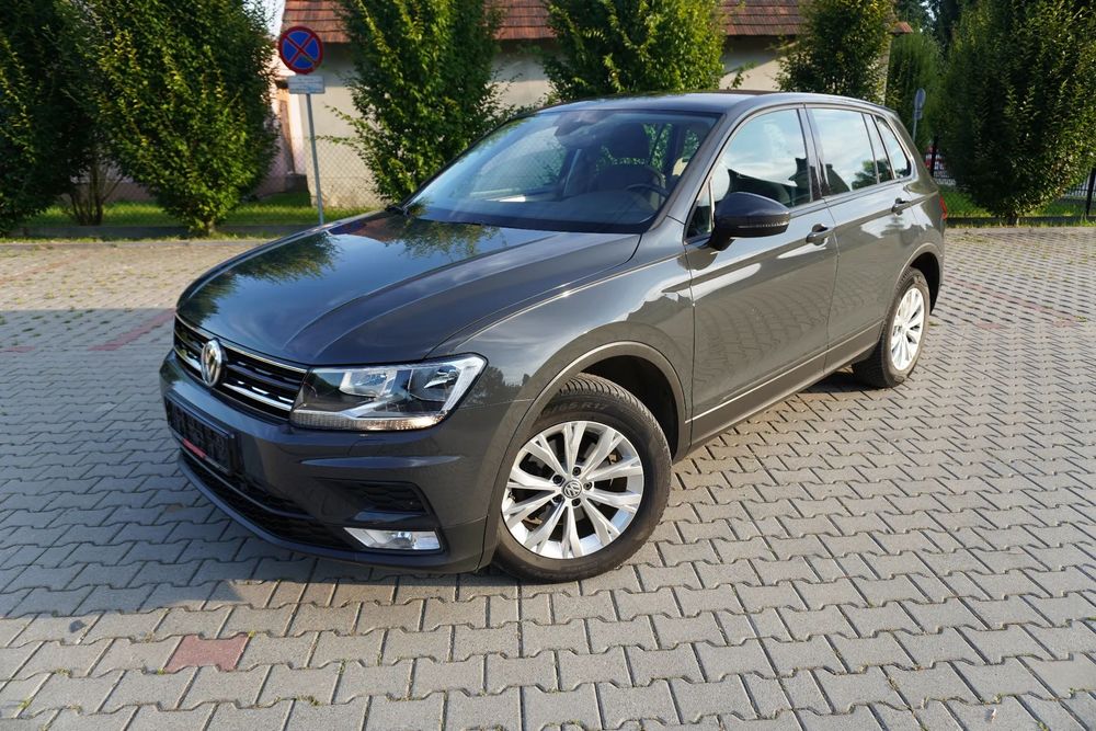 Volkswagen Tiguan Bezwypadkowy Serwisowany 1-Właściciel Navi Automat Asystenty Piękny !