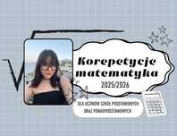 — korepetycje matematyka z dojazdem/online e8 oraz matura —