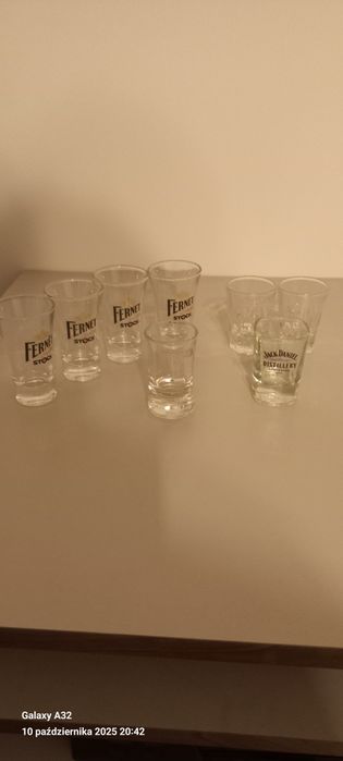 Kieliszki dla kolekcjonerów 8 sztuk