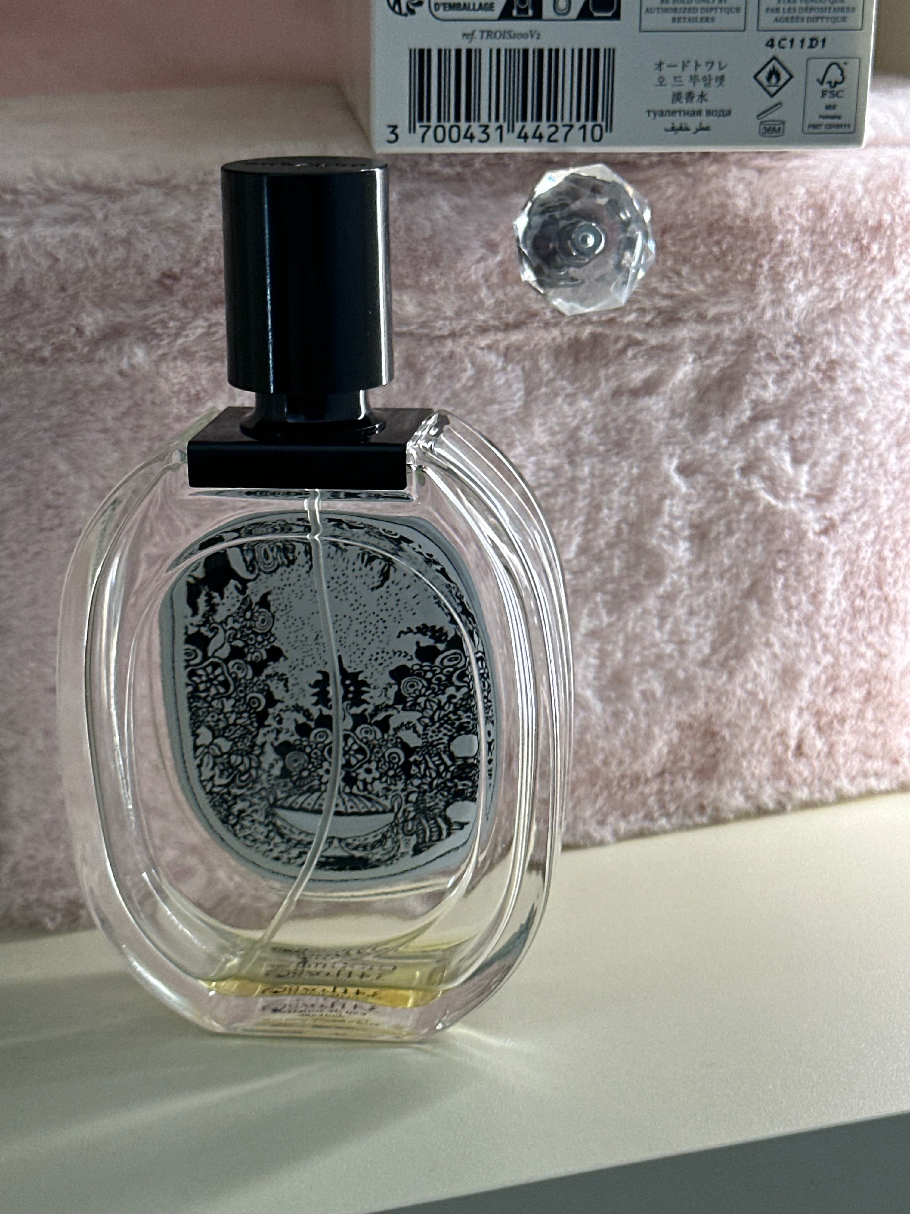 Flakon perfum Diptyque kolekcjonerski prawie pusty flakon po perfumach