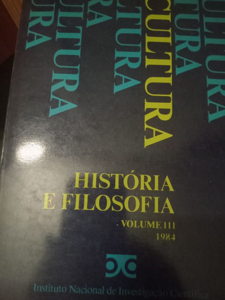 História e filosofia 3 volumes