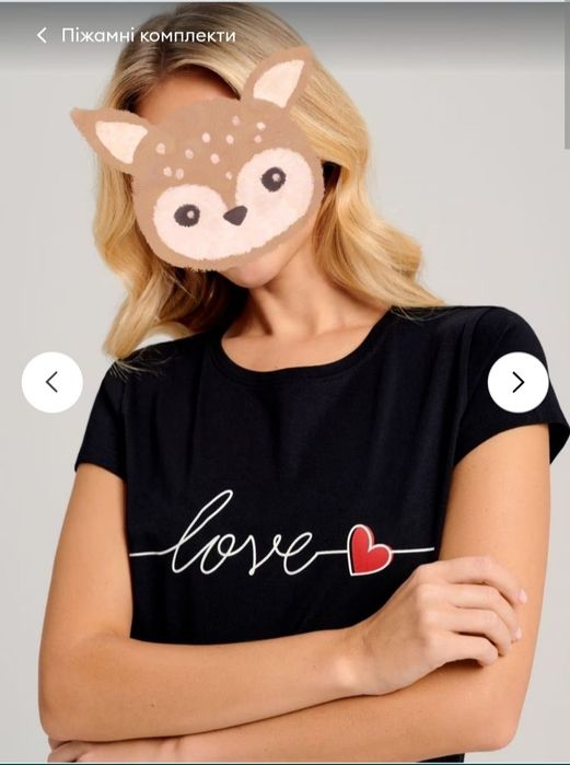 Нічна сорочка жіноча, спальний комплект