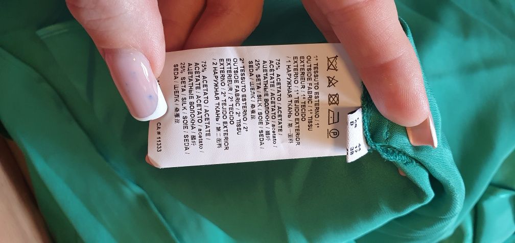 Sukienka jedwabna Pinko nowa L