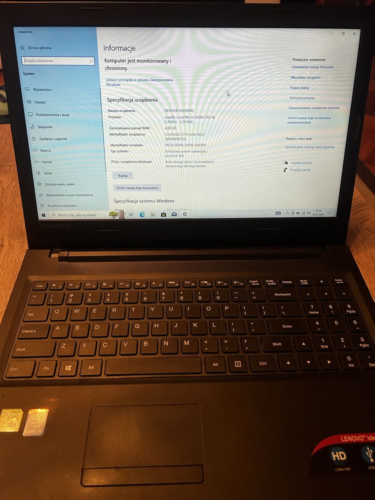 Laptop Lenovo ideapad 100 i5-5200u/ 4GB/  GF920M