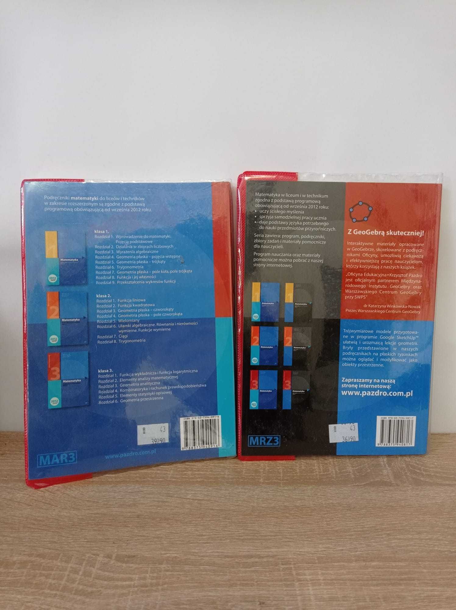 Matematyka 3 podręcznik i zbiór zadań