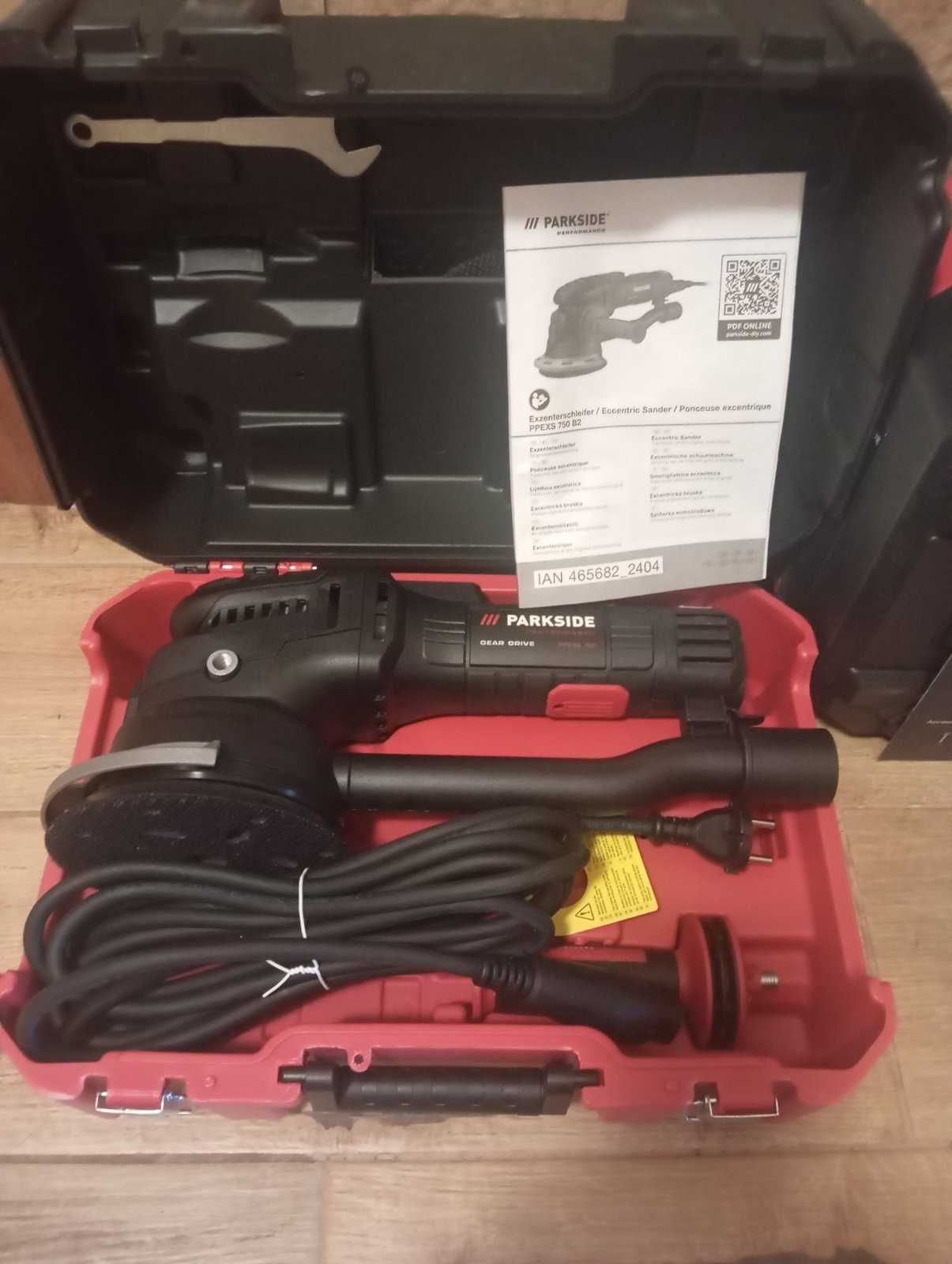 Ексцентрикова шліфувальна машина PARKSIDE PERFORMANCE PPEXS 750 B2