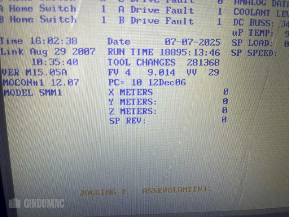 HAAS Super MiniMill HE – 2007, 3 osie, kompaktowe centrum obróbcze