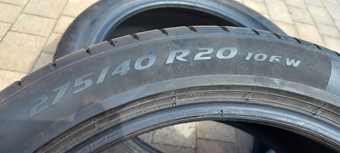 Opony letnie 2szt.  275/40 R20 106W Pirelli