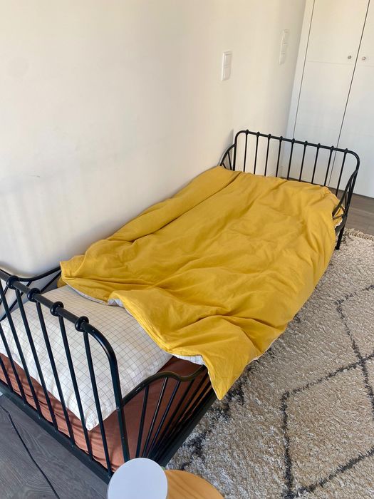 Cama criança com colchão 80x200 cm