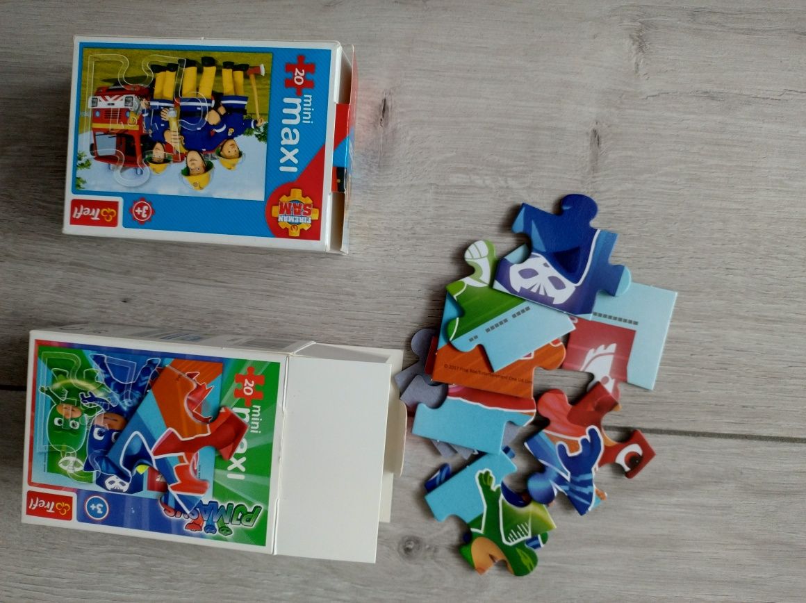 Puzzle Strażak Sam 20 elementow