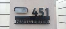 Placa numero de porta