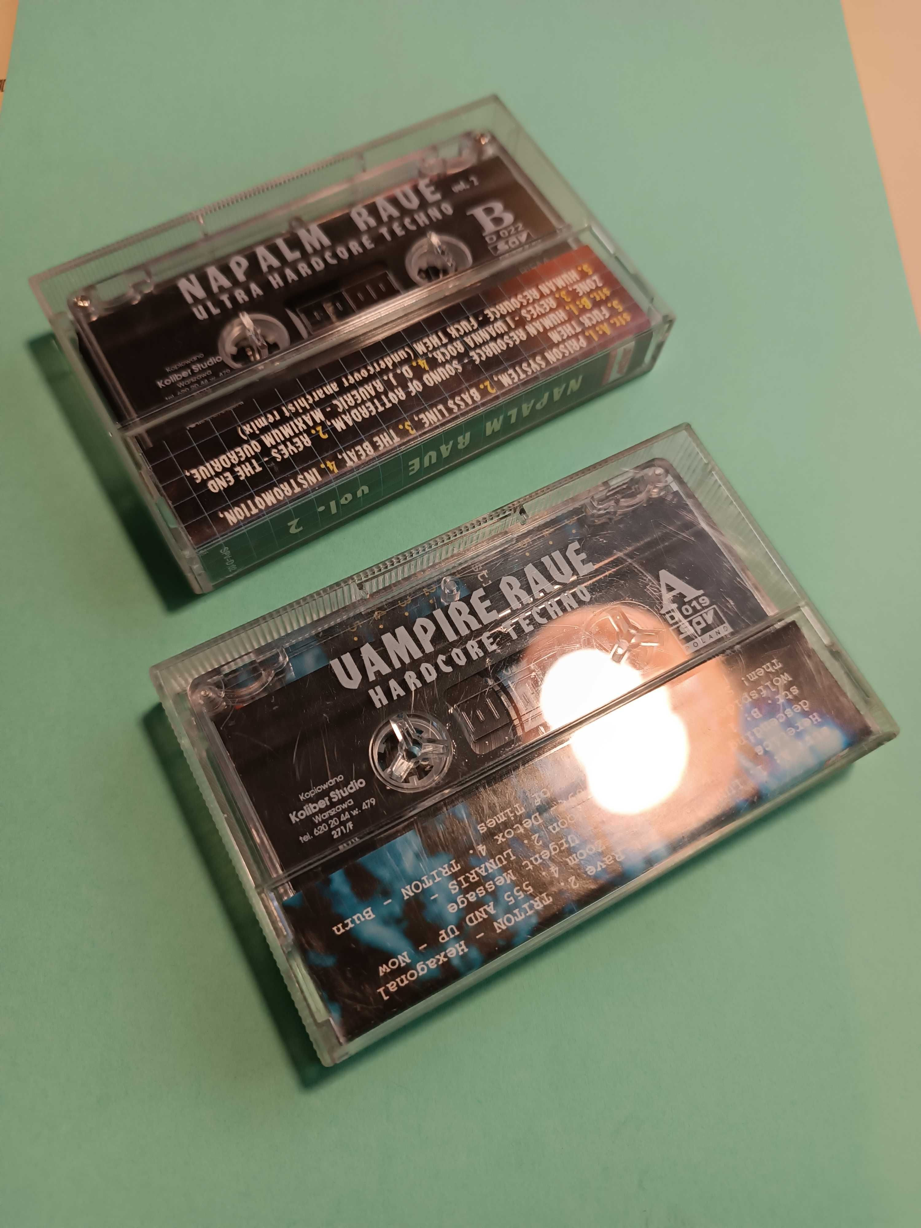 Dwie kasety magnetofonowe