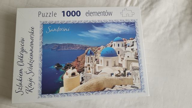 Puzzle Santorini 1000 elementów Nowe