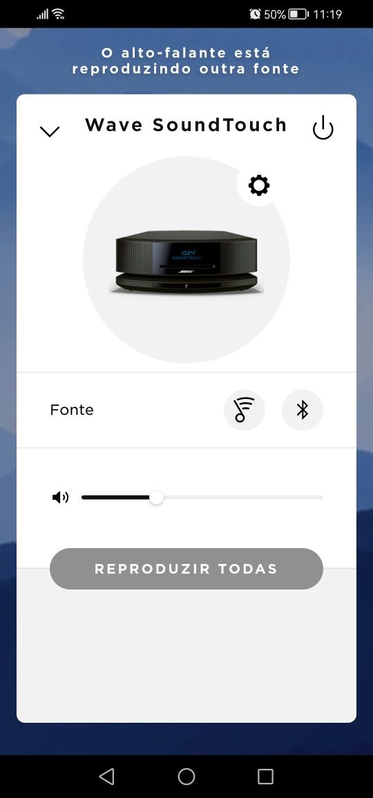 Sistema de som Bose Wave Sound Touch