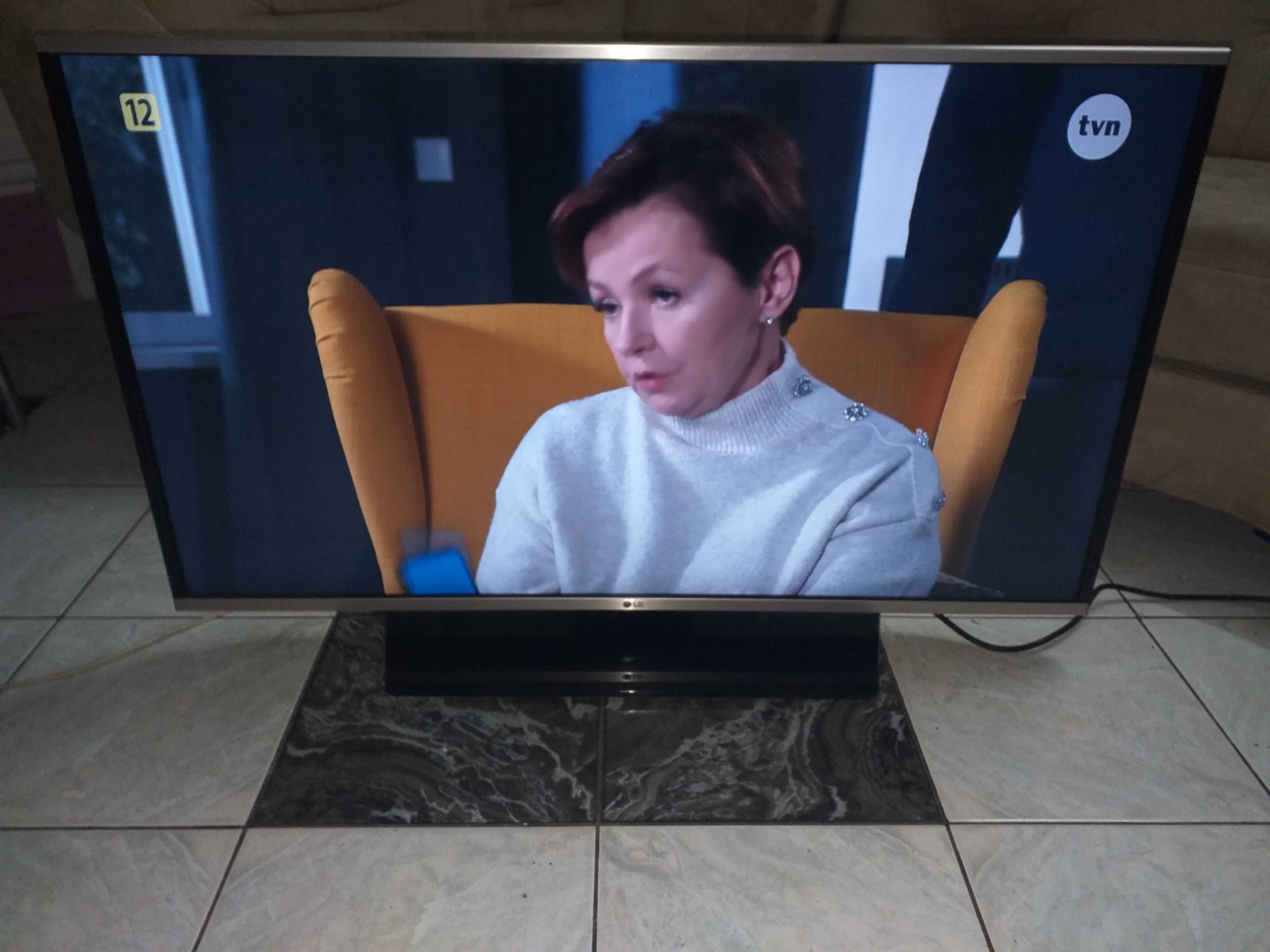 LG 43 cale LED Smart Wi-Fi FHD DVB-T2/HEVC/stan idealny czytaj opis