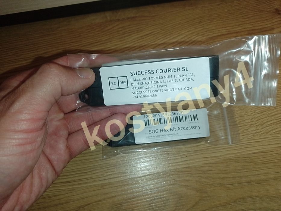Оригінал! Набір біт для мультитула SOG Hex Bit Accessory Kit HXB-01