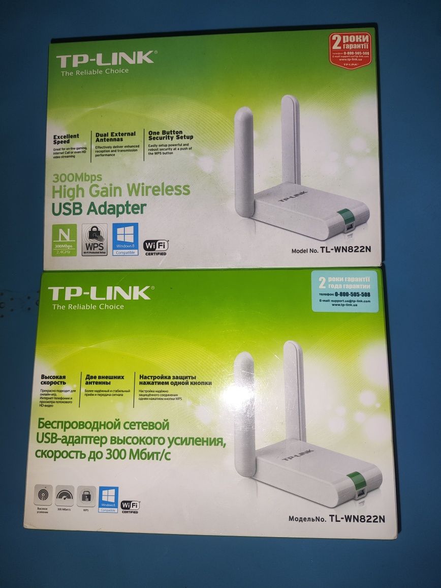 Wi-Fi адаптер TP-LINK TL-WN822N