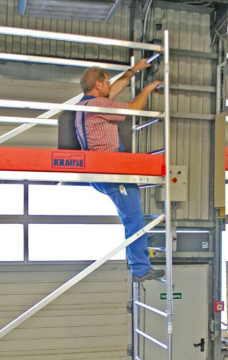 Krause ClimTec Aluminiowe Rusztowanie jezdne 7 metrów kółka w cenie